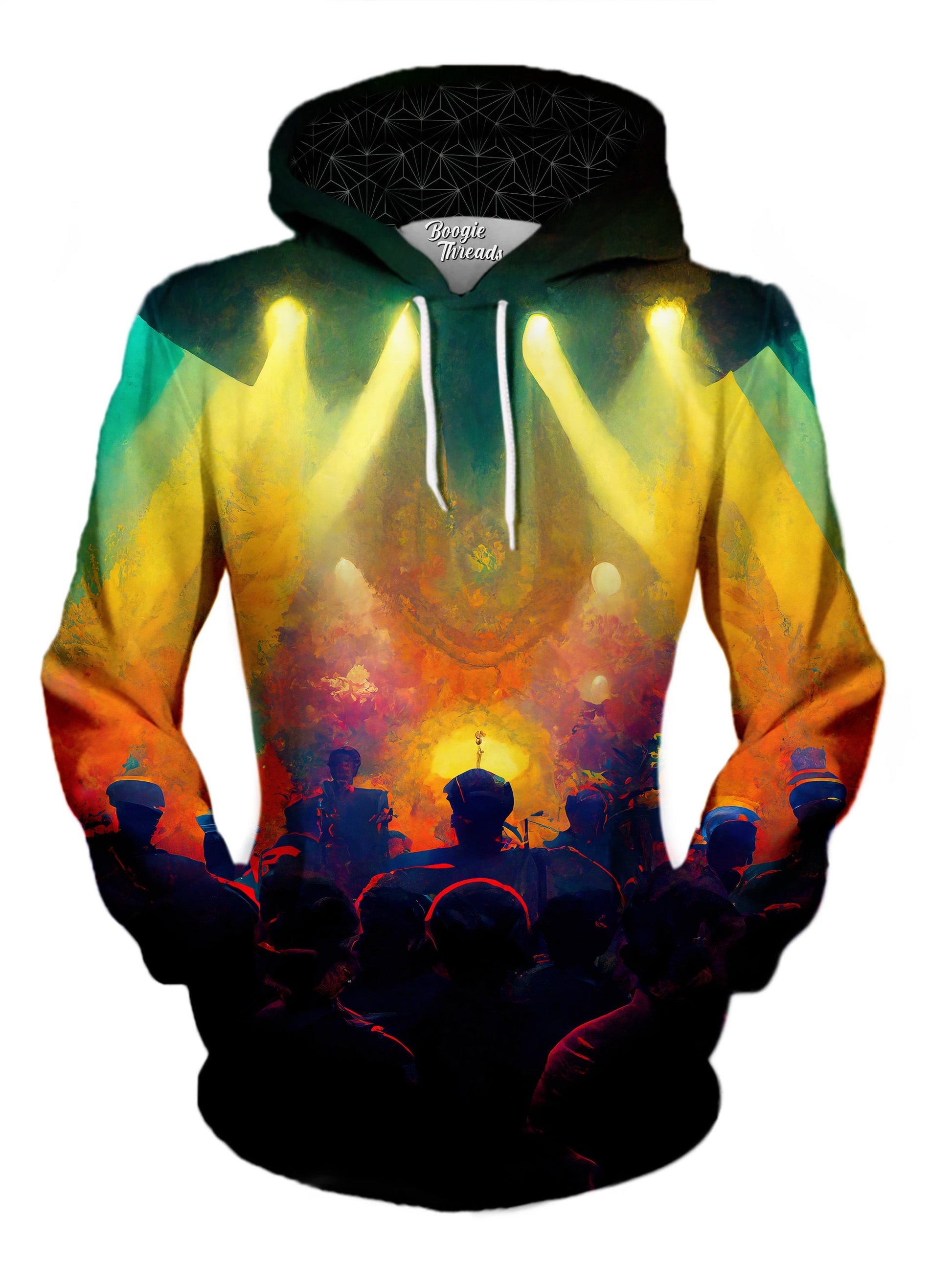 Contemplating Mistress Unisex Pullover Hoodie - EDM Festival Clothing - Boogie Threads