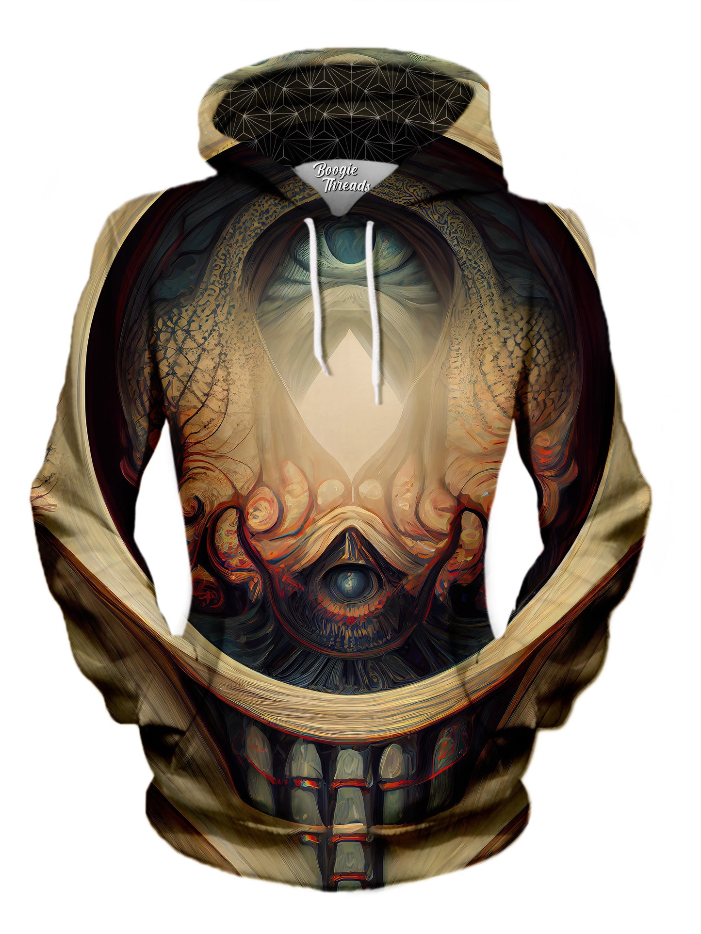 Contemplating Storm Unisex Pullover Hoodie - EDM Festival Clothing - Boogie Threads