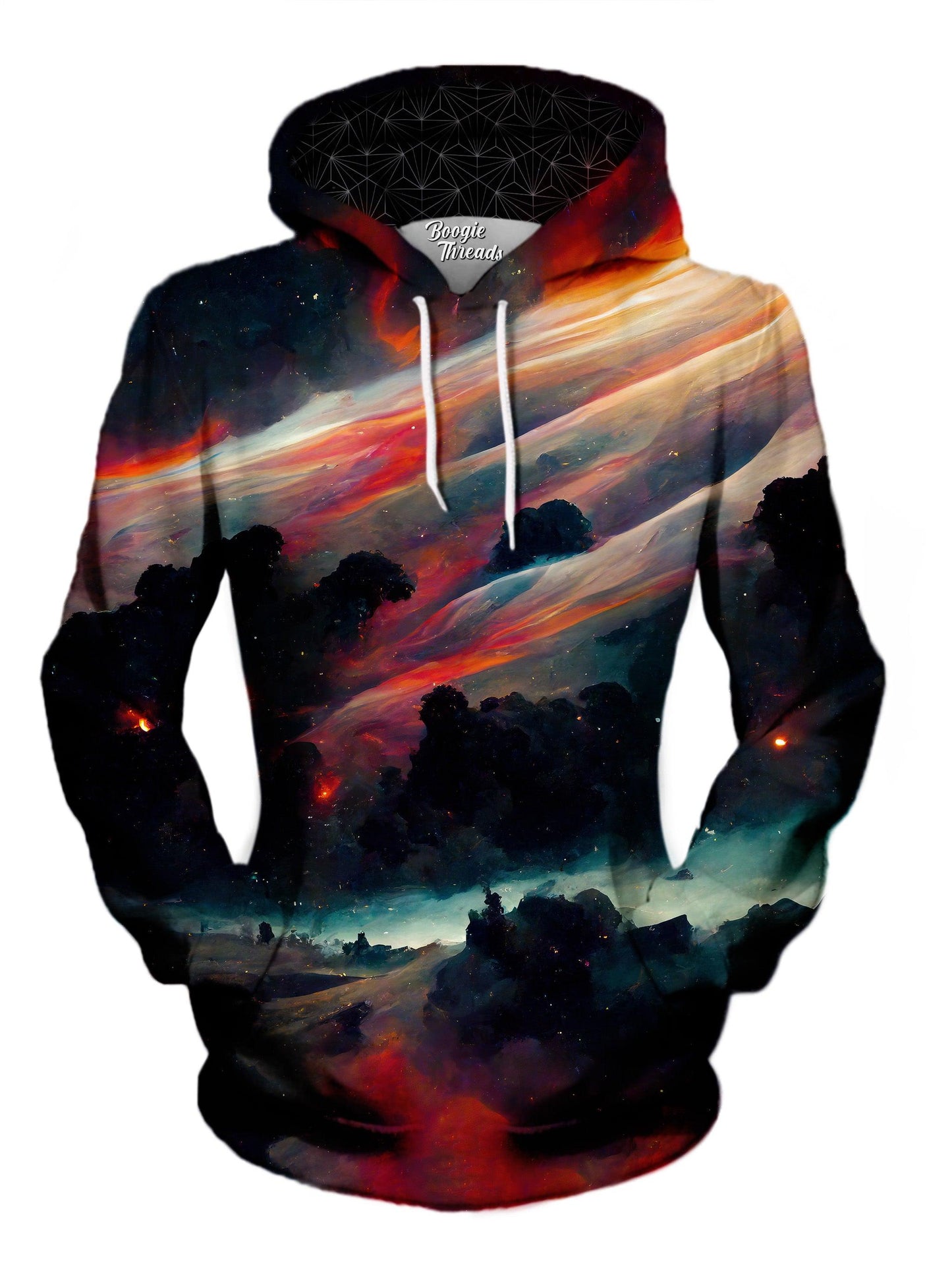 Pristine Future Unisex Pullover Hoodie - EDM Festival Clothing - Boogie Threads