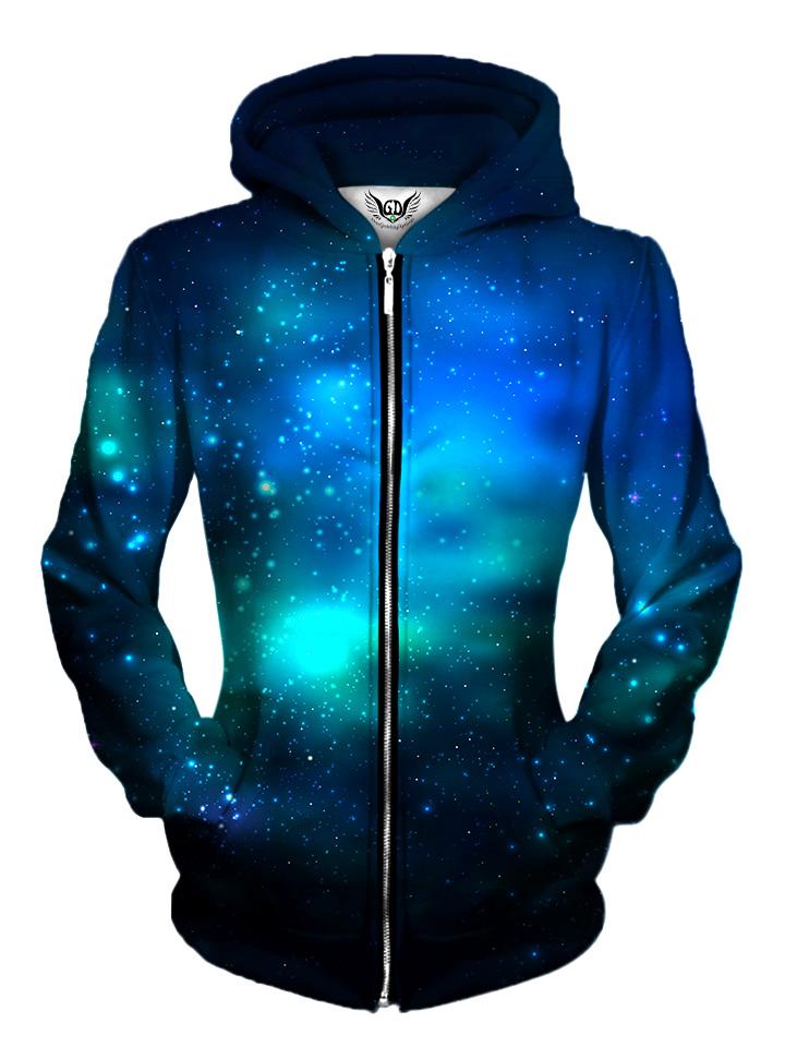 Galaxy zip hoodie online