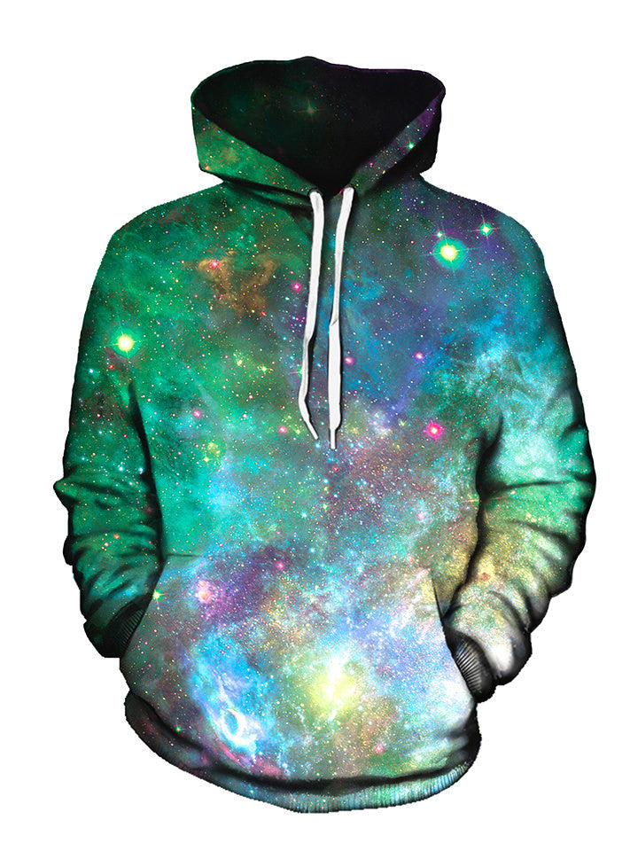 Green galaxy outlet hoodie