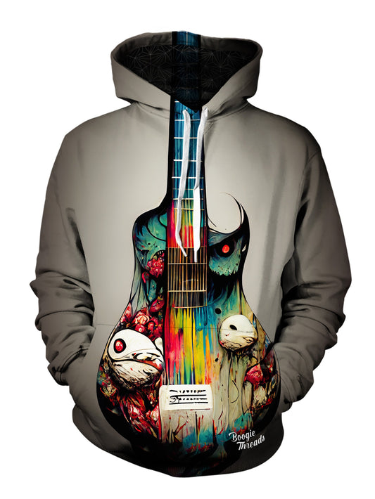 Mask Of Flame Unisex Pullover Hoodie - EDM Festival Clothing - Boogie Threads